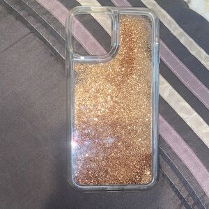 Apple Sparkling Gold Phone Case